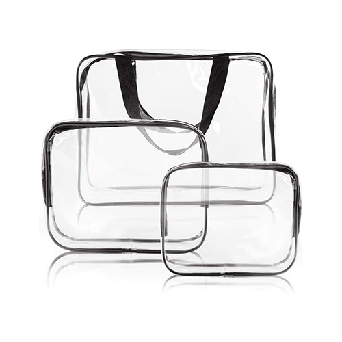 INS waterproof transparent makeup bag simple large capacity portable travel packing bag wash bag