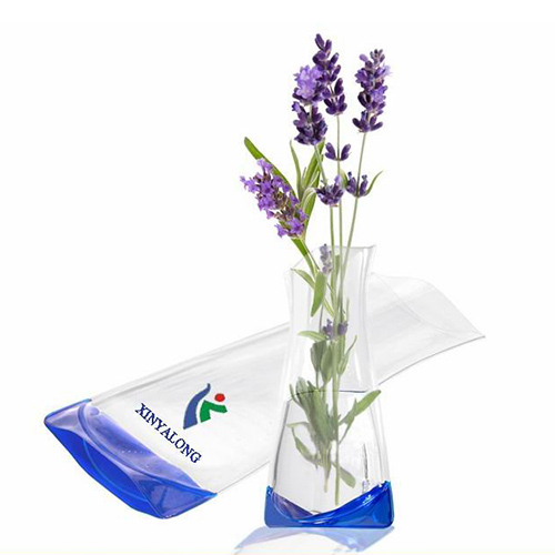 Foldable Flower Vase Flexible PVC Tabletop Vase