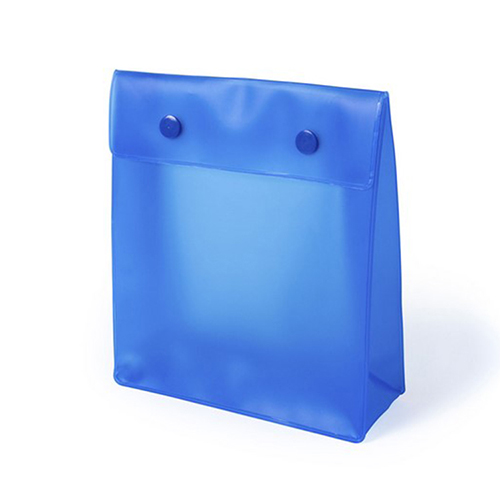 Custom plastic factory eva frosted bags with button closure