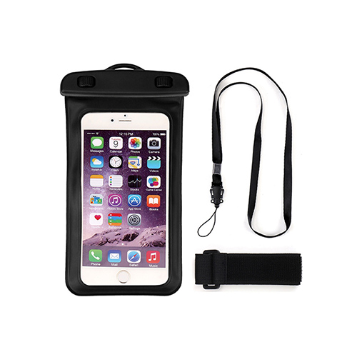 plastic PVC diving case camouflage waterproof bag for mobile phone